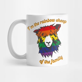 I'm The Rainbow Sheep Of The Family Mug